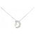 Autre Marque Collana con Diamanti Au750 Argento