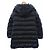 Abrigo de plumón Moncler SUYEN Negro - vista 2