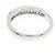 Autre Marque Anillo Ponte Vecchio Piccolini Au750 de Zafiro y Diamante Plata - vista 3