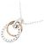 Autre Marque Collana in oro bianco Au750 e oro rosa Au750 con diamanti Argento - vista 4