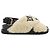 Sandali in shearling della linea Paseo Louis Vuitton Nero Beige