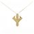 Autre Marque Collana con Diamanti Au750 D'oro