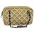 Bolso Camera Chanel Woven Stitch Patent Small Beige