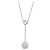 Collana Chanel per donna, nome del marchio, diamante, agata bianca, camelia, oro, gioielli. Bianco - vista 2