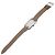 Hermès Hermes Cape Cod Date Uhr, Edelstahl, Lederarmband, Herren, Silberfarben, . - Ansicht 4