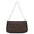 Bolsa de Ombro Louis Vuitton Monogram Multi Pochette Accessoires Caqui - vista 2