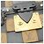 Borsa a Spalla Louis Vuitton Monogram Reverse Petite Malle Nero - vista 4