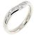 Tiffany & Co Tiffany Breiter geschwungener Platinring