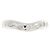 Tiffany & Co Tiffany Breiter geschwungener Platinring - Ansicht 2