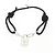 Bracciale charm Louis Vuitton Lockit Virgil Abloh Black