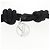 Bracciale charm Louis Vuitton Lockit Virgil Abloh Black - vista 3