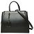 Borsa Fendi 2Jours in pelle nera Nero