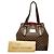 Borsa Tote Louis Vuitton Damier Hampstead GM Marrone - vista 11