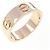 Anello Love di Cartier in oro rosa D'oro