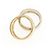 Anello Cartier Love Me in oro bianco e giallo D'oro - vista 3