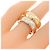 Anello Cartier Love Me in oro bianco e giallo D'oro - vista 5
