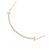 Tiffany & Co Collana Tiffany T Smile piccola D'oro - vista 3