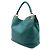 Prada Schultertasche aus grünem Leder - Ansicht 3