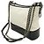 Borsa Chanel Gabrielle de Chanel Large Hobo Chain Nero Bianco - vista 3