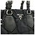 Borsa Tote a tracolla in nylon e pelle Prada Nero - vista 9