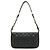 Borsa a Spalla Chanel Matelassé Coco Mark Chain Nero - vista 2