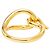 Ring Hermès Anello per sciarpa Jumbo Hermes con finitura dorata D'oro - vista 4