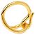 Ring Hermès Anello per sciarpa Jumbo Hermes con finitura dorata D'oro - vista 5