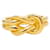 Hermès Hermes Atame Schalring in Goldplattierung Golden  - Ansicht 2