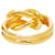Hermès Hermes Atame Schalring in Goldplattierung Golden  - Ansicht 4