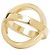 Ring Anillo para pañuelo Cosmos de Hermès en Oro Dorado