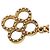 Louis Vuitton Bijou Sac Tapage Accessorio Portachiavi Argento D'oro - vista 3
