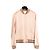 Saint Laurent Rosa Bestickte Bomberjacke Love Pink Metallisch