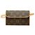 Louis Vuitton Monogram Pochette Florentine Taillentasche Braun Monogramm