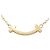 Collana Tiffany & Co. T Smile Mini Giallo - vista 3