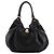 Louis Vuitton L Hobo Mahina Leather Nero