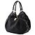 Louis Vuitton L Hobo Mahina Leather Nero - vista 2