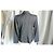 Isabel Marant Etoile Blazer Blu Navy a Sottili Righe - vista 2