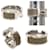 Hermès Hermes Olympe PM Band Ring Silvery Taupe  - view 2
