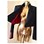 Autre Marque Blazer Jacke Odi Et Amo Neu mit Etikett Rot Grau - Ansicht 20