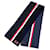 Sciarpa Varsity Monogram Louis Vuitton Bianco Rosso Blu navy  - vista 2