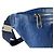 Borsa a tracolla in pelle blu Gucci - vista 6