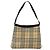 Burberry Nova check Canvas und Leder Beige - Ansicht 2