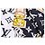 Foulard in seta Louis Vuitton Monogram Confidential 90 Nero Bianco D'oro - vista 5
