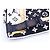 Foulard in seta Louis Vuitton Monogram Confidential 90 Nero Bianco D'oro - vista 6