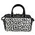 Saint Laurent Classic Baby Duffle in pelle stampata Nero