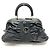 Borsa Christian Dior Dior Karenina con logo CD Nero