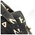 Borsa Tote Chanel Vintage All-Over Print Nero Bianco - vista 14