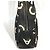 Borsa Tote Chanel Vintage All-Over Print Nero Bianco - vista 4