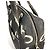 Borsa Tote Chanel Vintage All-Over Print Nero Bianco - vista 5