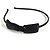 Cerchietto Alice con strass neri Chanel Nero